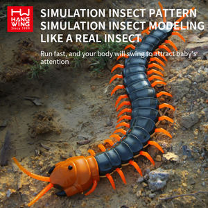 Hw Radiobesturing Dierenspeelgoed Met Verlichting Infrarood Duizendpoot Plastic Afstandsbediening Rc Grappig Infrarood Tier Huisdier Speelgoed Elektronisch Huisdier Speelgoed - Product Image 3