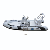 Bateau gonflable Hedia 14 pieds, bateaux de pêche en aluminium 420