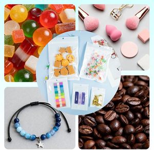 <strong>Custom</strong> Ziplock Treat Bag Clear Self Sealing Pouch Packaging for Party Favor, Small Business <strong>Supplies</strong>,Candy,<strong>Jewelry</strong>,Cookie - Product Image 6