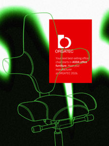 ORGATEC 2026 Échantillon Gratuit pour Clients Exclusifs Chaise de Bureau Ergonomique en Cuir Chaise de Direction Selle Capisco - Product Image 1