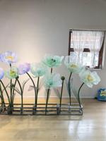 Fiori di Papavero Colorati SFD a Prezzo di Fabbrica con Supporto per Decorazione Interna ed Esterna, Vetrine, Fiori Artificiali
