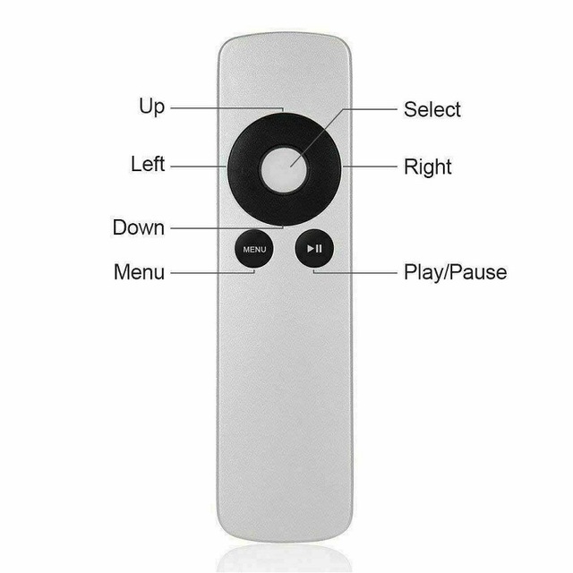 New Apple Remote A1294 Suitabkle for TV2 TV3 A1427 A1469 A1738 Mac Pro ipod iphone Player Set Top Box Remote Control