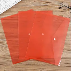 Wholesale Office Document Bag A4 Cartoon Magazine Waterproof Plastic Envelopes File Folder