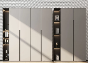 <span class=keywords><strong>Armario</strong></span> <span class=keywords><strong>Esquinero</strong></span> en Forma de L de Madera Maciza a Precio <span class=keywords><strong>Bajo</strong></span>, Diseño Nórdico, Multifuncional, Ahorra Espacio, Mueble de Dormitorio para Uso en Hoteles - Product Image 3