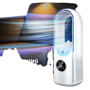 Multi-Functional Bladeless Desk Fan, Humidifying & Purifying Air Cooler, 6H Timer Silent Fan for Bedroom Living Room - Product Image 1