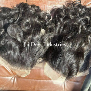 Extensiones de Cabello Remy Rizado Natural de la India, Cabello Humano sin Procesar con Cutícula Alineada, Venta al por Mayor Directo de Fábrica de la India - Product Image 1