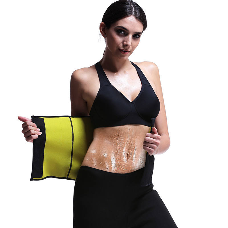 Plus Size Female Body Shaper Neoprene Sweaty Slimming Belt Sauna