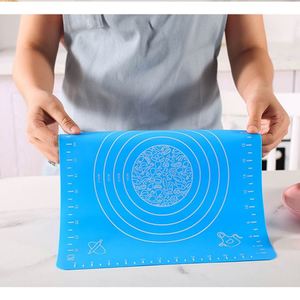 Non Stick Silicone Dough <b>Rolling</b> <b>Mat</b> Kneading Pastry Baking Sheet With Measurements 45*65cm - Product Image 3