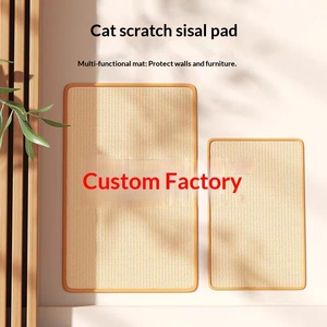 Alas Cakar Kucing dari Sisal Alami Anti-Aus Ukuran Multi yang Dapat Disesuaikan untuk Dinding - Product Image 1