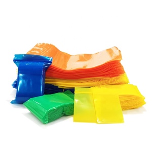 PE Clear Colors Food Storge Gift Printed Zip Lock Clear Plastic Packaging Small Ziplock Pouch PE ZIP Customized Cookie Bags