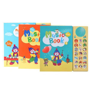 Livres <span class=keywords><strong>audio</strong></span> d'éducation de la petite <span class=keywords><strong>enfance</strong></span> avec des histoires et de la musique Boîte à jouets d'enseignement pour enfants jouable électronique - Product Image 2