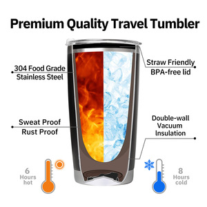 3D UV Full Printing 20oz Camouflage Camo Stainless Steel Vacuum Insulated BPA Free Custom Tumbler Pictures Low MOQ Camping - Product Image 5