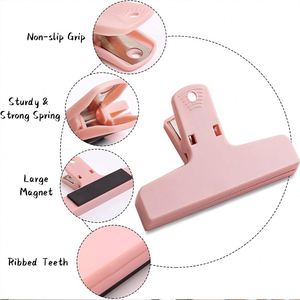 Clips para Bolsas Personalizados Promocionales de 4 Pulgadas, Clip Magnético Keep-It de 4 Pulgadas con Impresión Personalizada para Refrigerador y Almacenamiento de Alimentos - Product Image 4