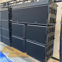 Système de sonorisation passif 3 voies KA-1 professionnel pour intérieur et extérieur, ligne de baffles passifs avec double haut-parleur de 15 pouces à aimant néodyme