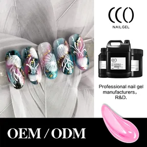 CCO Gel Polish In Bulk OEM 1 Step Gel Soak Of Color Gel Polish Nail Art