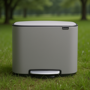 Cestino per Rifiuti Brabantia 11 L con Pedale, Grigio Minerale - Product Image 3