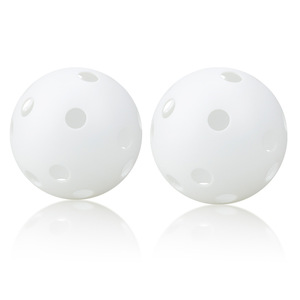 NEW Arrival 72MM Pickleball <b>Baseball</b> Training Customizable PE Hard White 26 Holes Hollow <b>Baseball</b> - Product Image 1