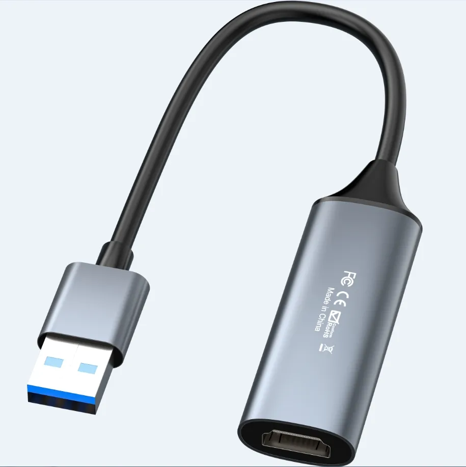 AOST kartu penangkap Video Audio HDMI, kartu perekam Video Audio 4K 60fps HDMI USB 3.0 4K Tipe C baru