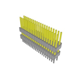 Connettore DWM-20-57-<span class=keywords><strong>L</strong></span>-D-295 40P, distanziatore per header, connettore DWM Flex Stack, passo 1.27mm, placcato oro, DWM2057LD295, foro passante - Product Image 1