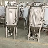 Fermenteur de bière/Réservoir de fermentation de bière conique 200L 300L Glycol Chiller For Beer Fermentation