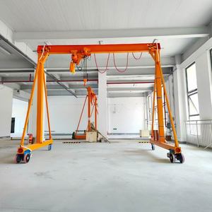 Mini-grue portique mobile et portable pour atelier, grue portique à cadre en A pour extérieur à vendre - Product Image 4