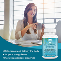 Capsules Minceur Premium : Mélange Naturel de Guarana, Extraits de Thé Vert, Vitamine B – Nettoyage et Soutien Antioxydant Détoxifiant