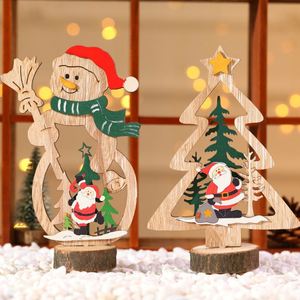 Factory Custom Wooden <b>Christmas</b> <b>Tree</b> Indoor <b>Christmas</b> Decoration Xmas Gifts <b>Table</b> Centerpiece Wood Xmas <b>Tree</b> Decor - Product Image 1