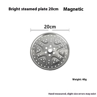 Yolecen 20-40cm plateau à vapeur épaissi support de vapeur domestique étanche pour chignon cuisson plaque étanche à l'eau rideau