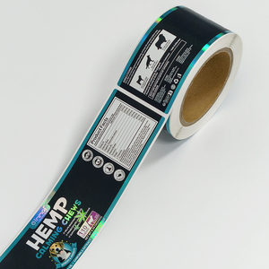 Etiquetas de Rollo con Holograma Personalizadas, Seguras para Alimentos, Resistentes al Agua y al Aceite, Autoadhesivas, con Logotipo Personalizado, para Botellas, Frascos y Envases de Cosméticos y Alimentos - Product Image 4