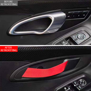 ชุดอัพเกรดมือจับประตูแบบเบาสำหรับรถ Porsche 911 991 3.0 Carrera ปี 2012-2018 พร้อมเชือกไนลอน - Product Image 2