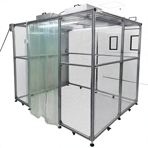 Cabina Portatile Personalizzabile per Camera Bianca, Modulare con Pannelli <span class=keywords><strong>in</strong></span> Acciaio Inossidabile e Acrilico, Nuova Condizione per Impianti di Produzione - Product Image 1