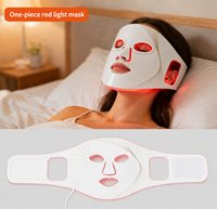 Masque facial LED portable à quatre longueurs d'onde 460nm/550nm/630nm/850nm, nouvelle version améliorée, pour une utilisation à domicile