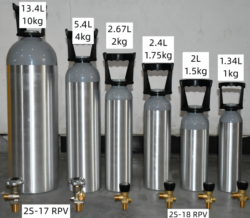 ZX ISO7866 1L 1.34L 2L 2.67L 4L 13.4L 20L Beverage High Pressure