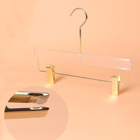 Cintre Organisateur de Vêtements en Acrylique Coloré avec Crochet en Acier Inoxydable, Design Multifonction Écologique pour Salle de Bain, Salon, Adultes