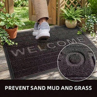 Tapis d'entrée nordique moderne simple, antidérapant, résistant à l'usure, facile à nettoyer pour la maison, les portes et la décoration intérieure