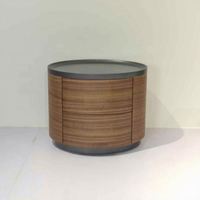 Table de chevet en bois de luxe, style italien, en bois massif, avec rangement, pour la maison, l'hôtel, l'hôtellerie