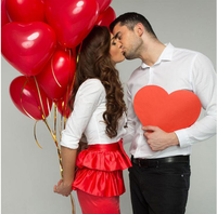 Je t'aime coeur ballon coeur amour latex hélium mariage globos saint valentin ballon coeur rouge ballon