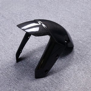 ZHONGHONG 2020-2025 Guardabarros Delantero de Fibra de Carbono Seca 3K para Motocicleta, Protector de Salpicaduras para F900R/F900XR, Modificación/Actualización - Product Image 3