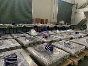 ספק סין מותאם אישית כבד אחסון פלדה מחסן רדיו מעגנים מערכת מירוצי עם מכונית הסעות - Product Image 6