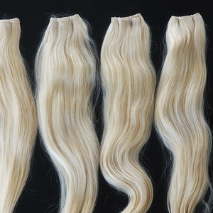 Perruque brésilienne en cheveux humains naturels, pré-collée, style noir 1b, avec pointes à simple trame - Product Image 4