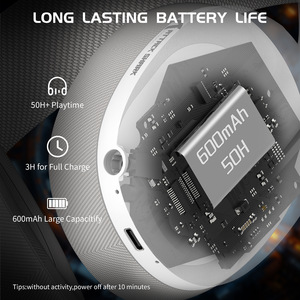 Tấn Công Cá Mập L80 Không Dây Bt 2.4G Ba Chế Độ Tai Nghe Có Dây Trọng Lượng Nhẹ Headworn Máy Tính Trò Chơi Tai Nghe Với Microphone - Product Image 6