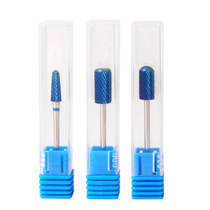Foret à <span class=keywords><strong>ongles</strong></span> électrique en carbure de tungstène bleu arc-en-ciel, fraises pour manucure, Machine, limes à <span class=keywords><strong>ongles</strong></span>, manucure, pédicure - Product Image 3