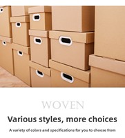 Vente directe d'usine, boîtes de rangement pour cadeaux avec couvercles, boîtes de déménagement, organiseurs de dossiers de bureau, boîtes d'archives, fabriquées en Chine