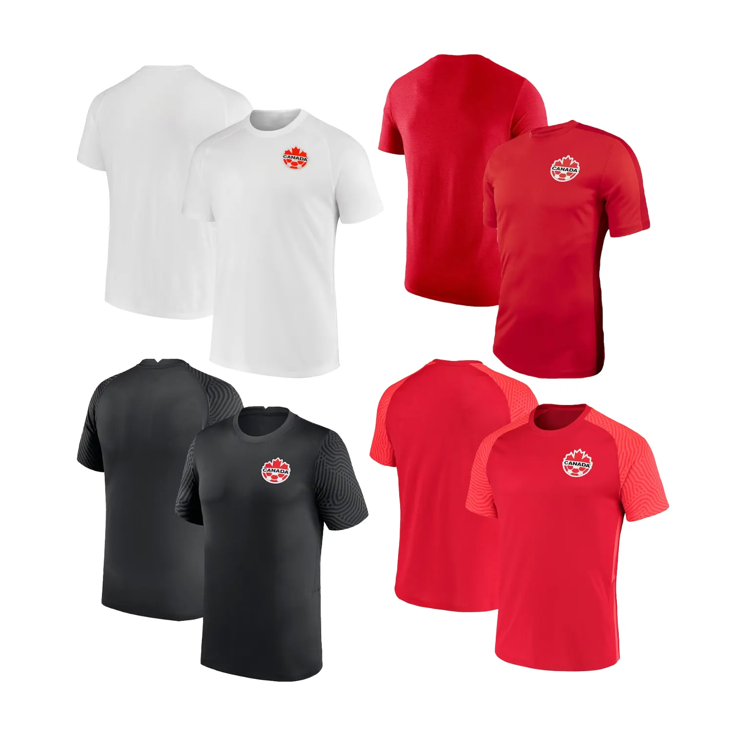 Maillot de football Canada Football T-shirt 19 Davies