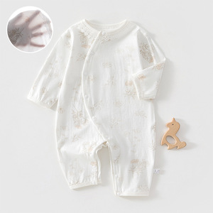 Body de Algodón Puro para Bebé, Sin Costuras, Estilo Verano, Ropa de Bebé Unisex, Tejido con Etiqueta, Categoría A - Product Image 1