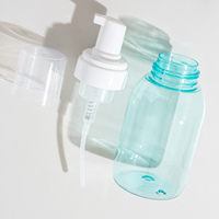 Bouteille Pompe Populaire en Mousse PET à Épaules Rondes, Emballage Plastique pour Cosmétiques et Soins Personnels 150ml 200ml 300ml 500ml