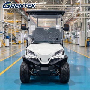 GRENTEK GR09 <b>Electric</b> Golf Cart 4 Seats Golf Buggy Hunting Buggy Battery-Powered Golf Car for Non-public Road - Product Image 3