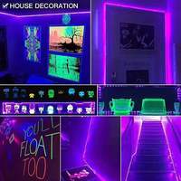 Ip68 365nm uv c blacklight led bande lumineuse 120 led/m 2835
