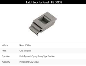 Serrure à loquet pour panneau conçu pour un accès rapide et sécurisé aux armoires électriques Panneaux de commande Boîtiers métalliques - Product Image 4