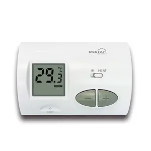 Isıtma sistemi için 230V akıllı kazan programlanabilir olmayan dijital ısıtma ve soğutma tek kademeli termostat
